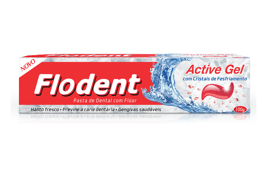 Flodent Pasta de Dentes Gel Ativo