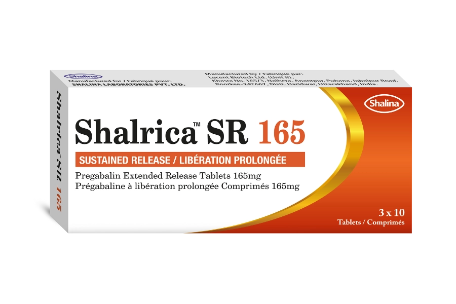 Shalrica SR 165 Comprimés